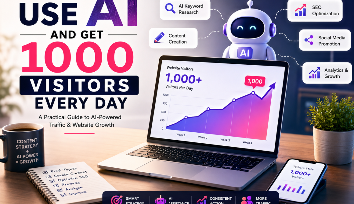 Use AI and Get 1,000 Visitors a Day